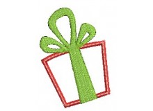 Stickdatei - Geschenkpaket